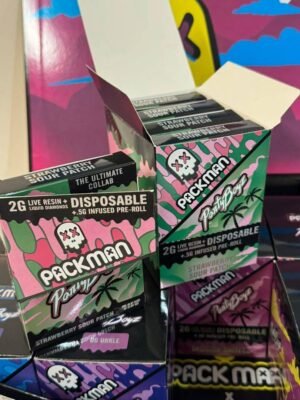 PackMan x Partyboyz 2G Disposable + Pre-Roll