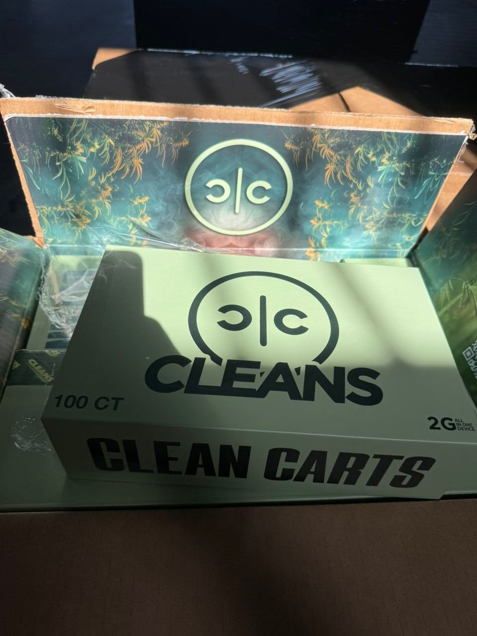 Clean Carts Spring Green 2G Disposable Clean Carts Spring Green 2G Disposable